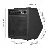 Elektroninis būgnų stiprintuvas 5N, nešiojamas, su Bluetooth