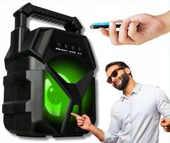Belaidė Bluetooth kolonėlė su FM radiju, 400 W, balkonų ir terasų naudojimui