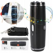 Bevielė Bluetooth garso kolonėlė HIFI, 1200 mAh, gilus bosas, su dirželiu