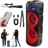 Belaidė Bluetooth kolonėlė su žemais dažniais, radiju ir dirželiu
