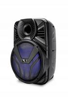 Nešiojama belaidė Bluetooth kolonėlė su FM radiju, USB, SD, AUX ir MP3