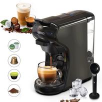 Kavos kapsulių aparatas 4-in-1, 1450W, 19 bar, tinka Nespresso, Dolce Gusto, malta kava, ESE