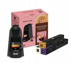 Kavos aparatas Nespresso Essenza Mini EN85.BKMT, 11 cm pločio, su kavos rinkiniu