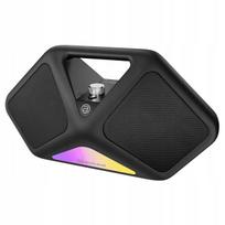 Nešiojama belaidė Bluetooth kolonėlė BUGANI REFORM 120W, juoda, su RGB apšvietimu