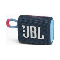Belaidė kolonėlė JBL GO 3, 4.2 W, IP67, mėlyna/rožinė