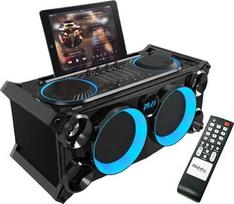 Nešiojama kolonėlė Ibiza Sound SPLBOX200-BK, juoda, 50 W