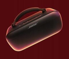 Nešiojama belaidė kolonėlė BOSE Soundlink Max, juoda, atspari vandeniui, Bluetooth, AUX