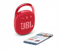 Belaidis garsiakalbis JBL Clip 4, raudonas