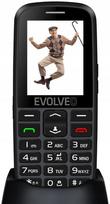 Mobilusis telefonas EVOLVEO EasyPhone EG, juodas
