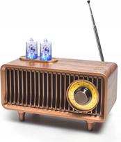 Nešiojama Bluetooth kolonėlė COLSUR AS19 su FM radiju, TF, AUX, USB, retro stiliaus