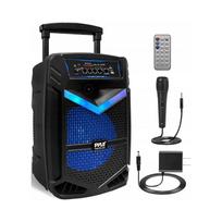 Nešiojama kolonėlė Pyle PPHP1242B, juoda, Bluetooth, AUX, 800 W
