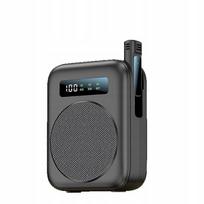 Balso stiprintuvas su „Bluetooth“ ir magnetiniu mikrofonu