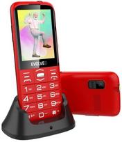 Mobilusis telefonas Evolveo EasyPhone XO, 32/32MB, raudonas