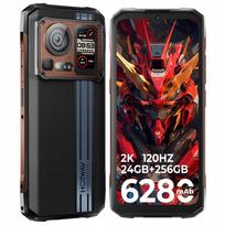 Išmanusis telefonas HOTWAV Cyber 15, 12GB / 256GB, rudas, 4G (LTE)