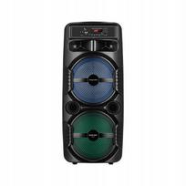 Nešiojama Bluetooth kolonėlė su FM radiju, USB, karaoke ir RGB LED Maxi