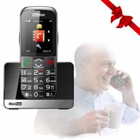 Mobilusis telefonas senjorams su dideliais mygtukais ir garsu