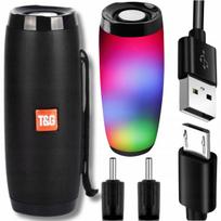 Bluetooth nešiojama kolonėlė BOOMBOX su USB, radiju, LED ir MP3