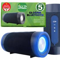Belaidė Bluetooth kolonėlė su RGB apšvietimu, FM radiju, AUX ir MicroSD