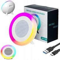 Nešiojama Bluetooth kolonėlė su RGB LED apšvietimu, USB ir AUX