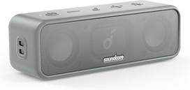 Belaidis garsiakalbis Anker Soundcore 3, stereo, atsparus vandeniui IPX7, pilkas