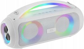 Nešiojama kolonėlė Mars Gaming MSPULSE, balta, 50 W