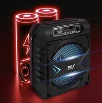 Nešiojama garso kolonėlė Pyle Partybox, juoda, 300 W