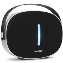 Nešiojama Bluetooth kolonėlė W-King T8II, TWS, su powerbank, USB ir AUX, juoda