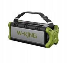 Nešiojama Bluetooth kolonėlė W-King D8, 90 W, IPX6, su powerbank, AUX, žalia