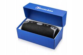 Nešiojama „Bluetooth“ kolonėlė, juoda, su FM radiju, SD, USB, AUX