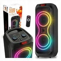 Nešiojama Bluetooth kolonėlė MEDIA-TECH Karaoke, 120W, su ekvalaizeriu