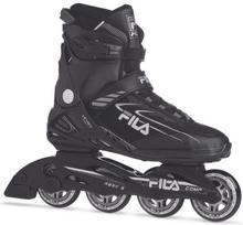 Prekė su pažeista pakuote. Riedučiai Fila Legacy Comp 80 010622100, juoda sp./pilka sp., 42.5