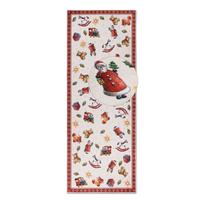 Kilimas raudonos spalvos su Kalėdų motyvu 80x200 cm Red Christmas – Villeroy&Boch