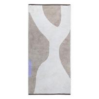 Skalbiamas iš medvilnės kilimas baltos spalvos/smėlio spalvos 70x150 cm Figura – Mette Ditmer Denmark
