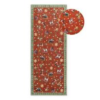 Raudonos spalvos/žalios spalvos kilimas su Kalėdų motyvu 80x200 cm Toy's Delight Nostalgic Noel Red Green – Villeroy&Boch