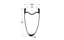 Ratlankis Duke Baccara X 56 SLR2 Disc Brake 700C