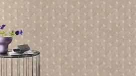 Rasch 466201 flizeliniai tapetai (industrial), smėlio/pilka, 10.05 m x 0.53 m, selection vinyl/fleece