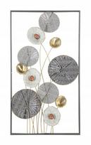 Dekoratyvinė 3d metalinė plokštė įvairiaspalvė 50x6x90,5 cm