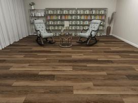 Vereg Vinilinė danga, Pvc grindų danga, Click vinilas, vinilinės grindų lentos, vinilo laminatas ąžuolas Daytona Basicline, 1220 x 180 x 3.5 mm, 2.196 m²/pakuotė