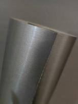 Oracal šlifuoto sidabro spalvos plėvelė 152x50cm šaldytuvo baldų apdailos Inox