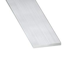 Neapdorotas aliuminio plokščias strypas 40 mm x 2 mm x 1 m