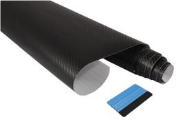 Carbon juoda 3d karbono plėvelė 250 x 152 + valytuvas