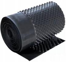 Kacbud pamatų folija su įspaudais, izoliacinė, su atestatu 400g/m2, 0,5m x 20mb
