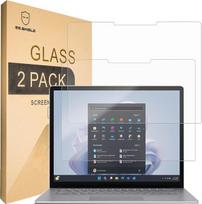 Mr.shield ekrano apsauga, suderinama su Surface Laptop 6 / Laptop 5 / Laptop 4 / Laptop 3 (13.5 colio) [2 vnt.] Apsauginė stiklo plėvelė 9h kietumo, Hd skaidri ekrano apsauga
