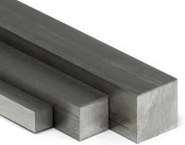 Nerūdijančio plieno kvadratinis vamzdis Va V2a, H11-50x50 mm, ilgis 1000 mm (100 cm), supjaustytas pagal dydį