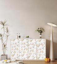 Myforhd lipni tapetų siena popierinė gėlė lapų lipni plėvelė 44 cm x 1000 cm dekoratyvinė plėvelė baldų plėvelė lipni plėvelė Pvc vinilo sienos lipdukas