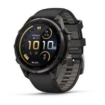 Garmin fēnix 9 Pro inReach 47 mm Carbon Gray DLC Titanium / Black / Pebble Grey Silicone 010-04336-11