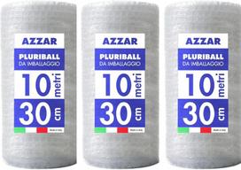 Azzar burbulinė plėvelė siuntimui ir pakavimui, 10 m x 30 cm - atspari plyšimui ir smūgiams apsauga su oro burbulais daiktams
