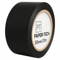 Lipni juosta juoda 50 mm x 33 m Pvc Žymėjimo vinilinė