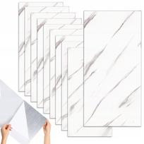 10 * lipnios baltos marmuro Pvc laminato blizgios plokštės 60*30cm
