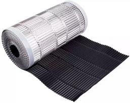 Kraigo juosta Mdm Vental Respiro, pilnas aliuminis, 300 mm, juoda spalva Ral 9005
